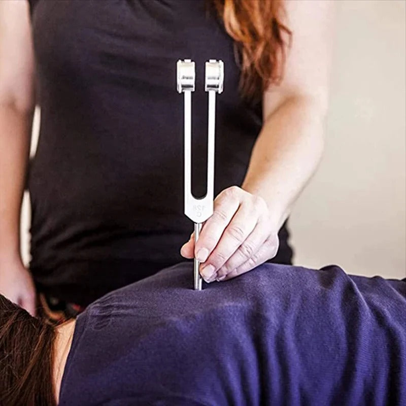 Präzisions-Stimmgabel mit 128 Hz für Klangtherapie
