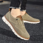 Luftige Slip-On Laufschuhe mit Strick-Obermaterial