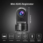 Kompakte 1080P Dashcam mit drehbarem Objektiv und Nachtsichtfunktion