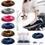 Bequemer Sitzkissen mit Memory-Schaum im Donut-Design