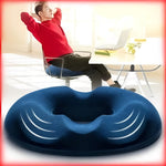 Bequemer Sitzkissen mit Memory-Schaum im Donut-Design