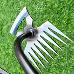 8-Zahn Gartenhacke für effiziente Bodenbearbeitung