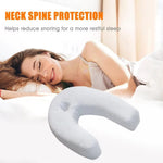Ergonomisches Seitenschläferkissen mit U-förmigem Design