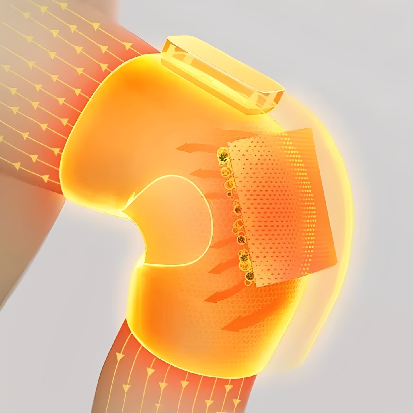 Kabelloser Knie-Massagewickel mit Infrarotwärme