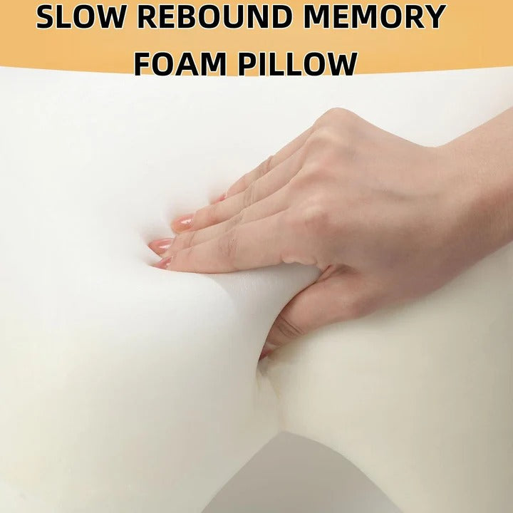 L-förmiges Komfortkissen für Paare mit Memory Foam