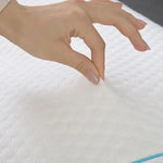 L-förmiges Komfortkissen für Paare mit Memory Foam