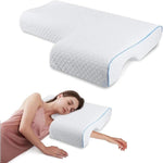L-förmiges Komfortkissen für Paare mit Memory Foam