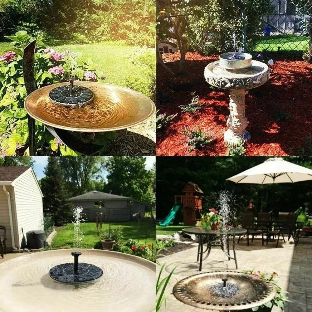 Solarbetriebene Schwimmende Brunnenpumpe für Garten und Teich