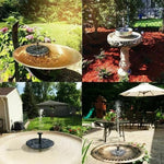 Solarbetriebene Schwimmende Brunnenpumpe für Garten und Vogelbäder