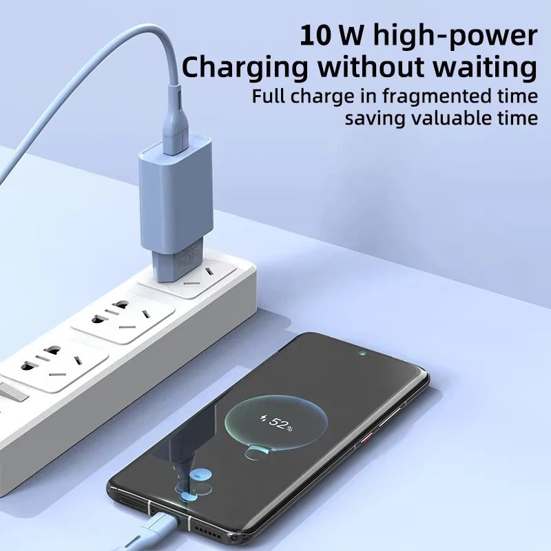 Kompakter USB-Wandladegerät mit 10W und 5V 2A