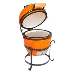 Kompakter Keramik-Grill für den Außenbereich mit 33 cm Stand
