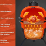 Kompakter Keramik-Grill für den Außenbereich mit 33 cm Stand