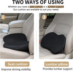 Ergonomisches Auto-Sitzkissen für besseren Komfort und Sicht