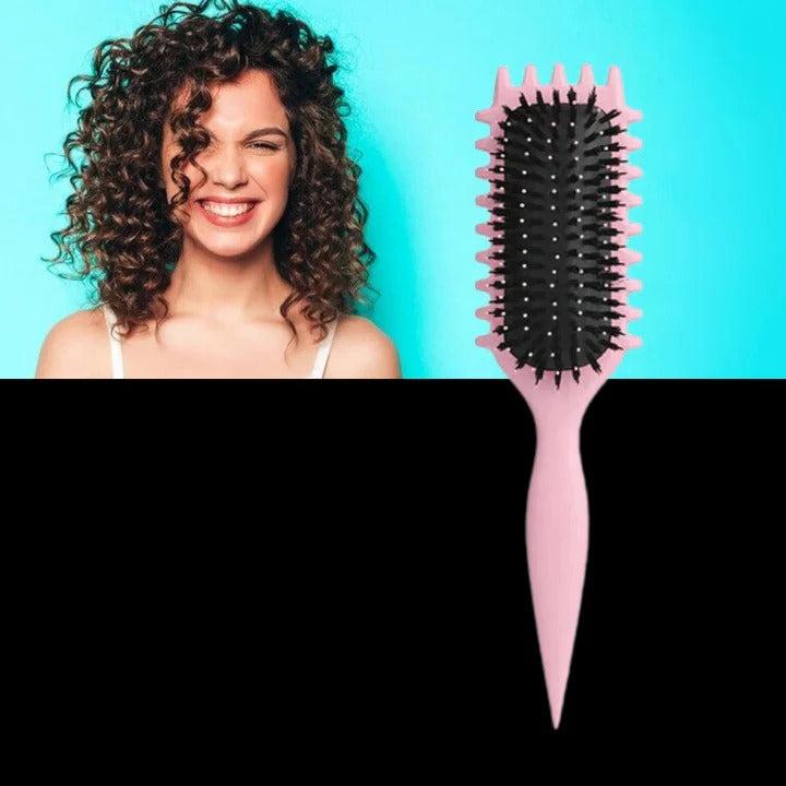 Hairstyling-Bürste für Lockenformung und Föhnanwendung