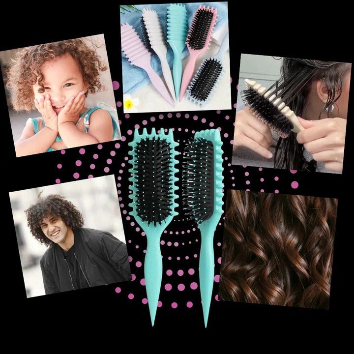 Hairstyling-Bürste für Lockenformung und Föhnanwendung
