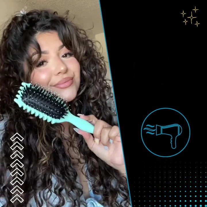 Hairstyling-Bürste für Lockenformung und Föhnanwendung