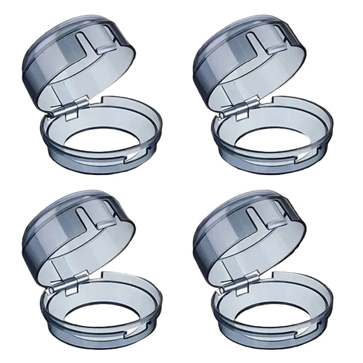 Sicherheitsabdeckungen für Herdknöpfe, 4-teiliges Set