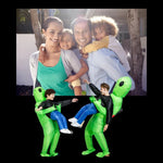 Lustiges Aufblasbares Alien-Kostüm mit Illusionseffekt