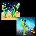 Lustiges Aufblasbares Alien-Kostüm mit Illusionseffekt