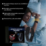 Tragbares Ultraschall-Mückenabwehr-Armband mit Clip-Design