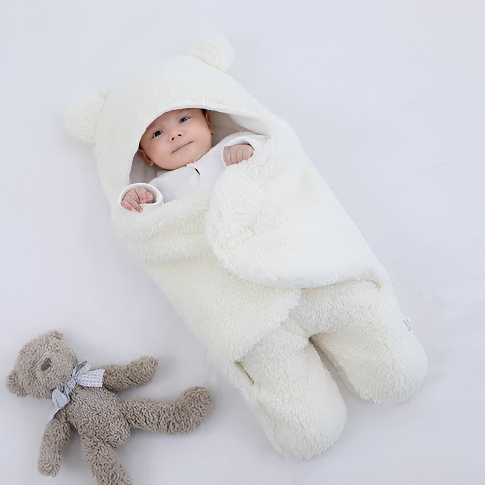 Kuschelige Babydecke für Kinderwagen und Schlafzimmer