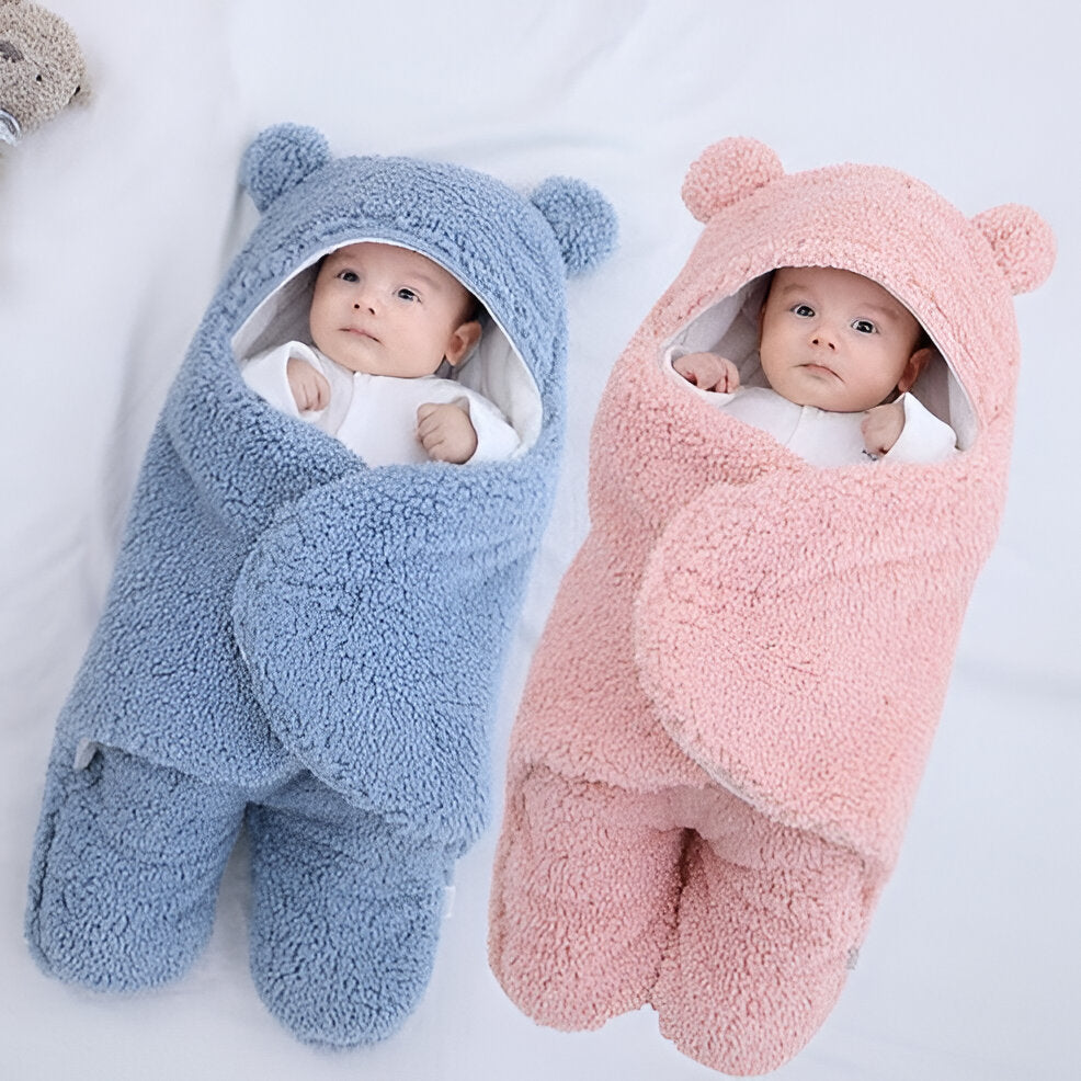 Kuschelige Babydecke für Kinderwagen und Schlafzimmer