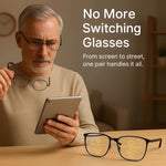 Intelligente Brille mit Anpassungsfähigen Gläsern