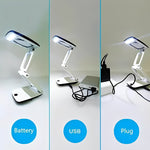 Verstellbare Stehlampe mit Großem Vergrößerungsglas und LED-Beleuchtung