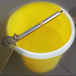 Edelstahl-Mausfalle mit Rollenmechanismus für Eimer