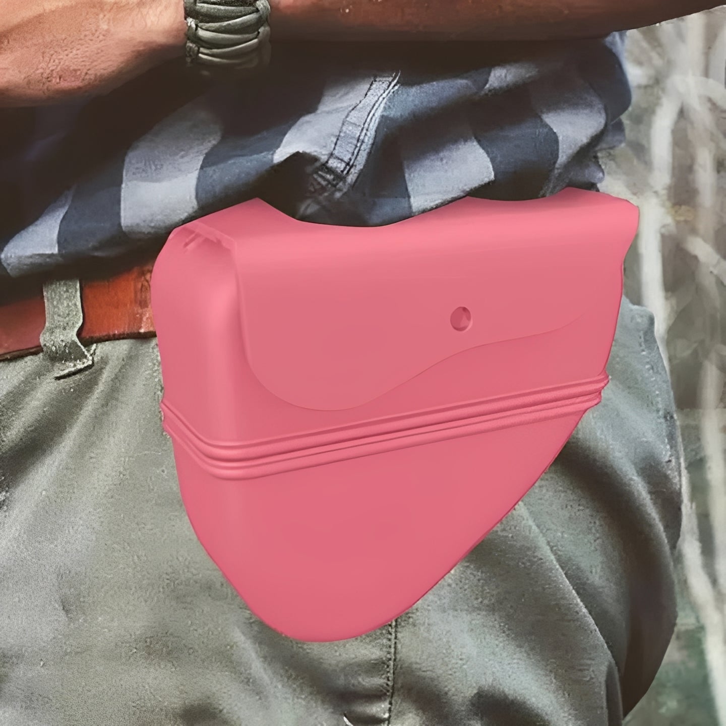 Leckerlitasche mit Gürtelclip für Hundebesitzer
