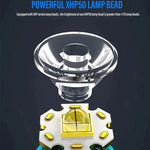 Wiederaufladbare LED-Taschenlampe mit Magnetfuß
