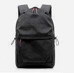 Schwarzer Rucksack mit Vielseitigen Fächern