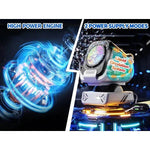 Seifenblasenmaschine mit LED-Beleuchtung und Drehbasis