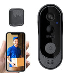Kabellose Video-Türklingel mit lokalem Speicher und App-Zugriff
