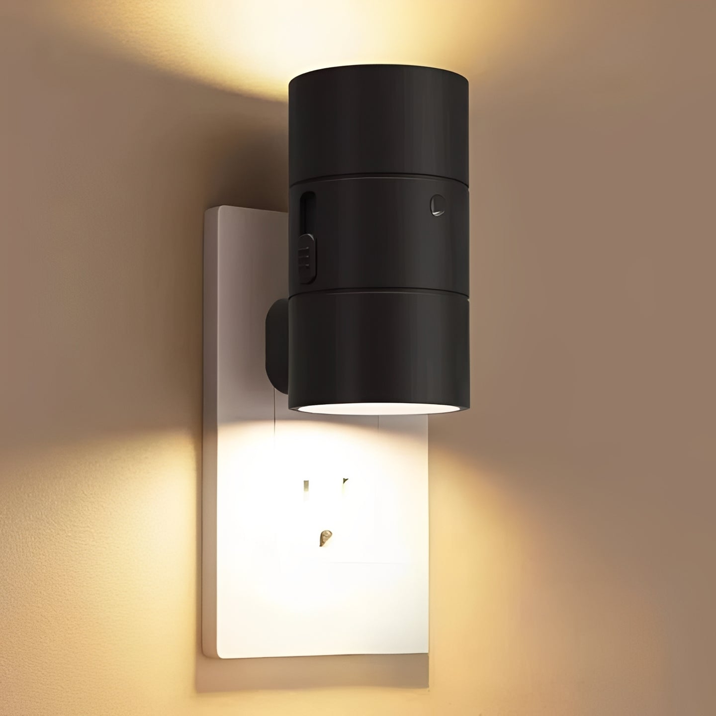 Steckdosen-LED-Nachtlicht mit Lichtsensor für sanfte Beleuchtung