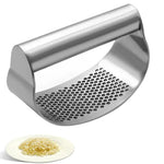 Edelstahl Knoblauchpresse mit Wippmechanismus für die Küche