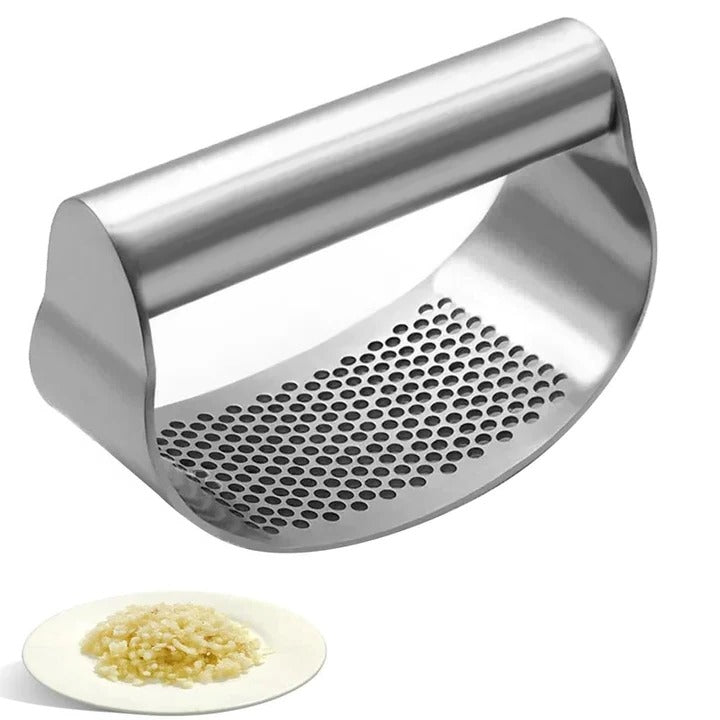 Edelstahl Knoblauchpresse mit Wippmechanismus für die Küche