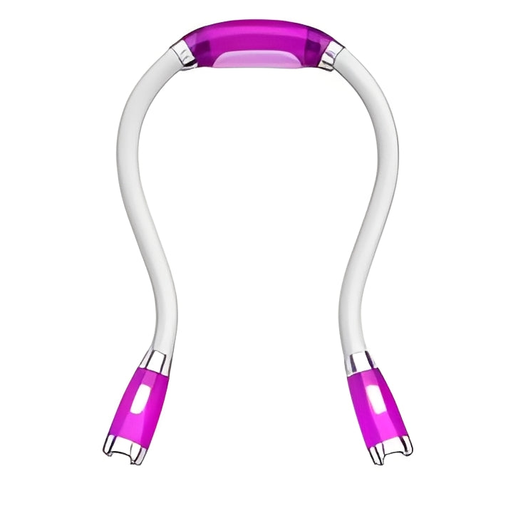 Tragbare LED-Leselampe für Freihand-Nutzung mit Flexiblen Armen
