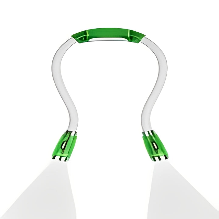 Tragbare LED-Leselampe für Freihand-Nutzung mit Flexiblen Armen