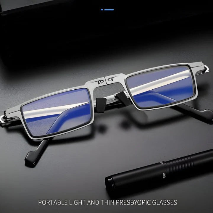 Kompakte Lesebrille mit Faltbarem Design und Leichtbauweise