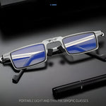 Faltbare Lesebrille mit leichtem, schraubenlosem Design
