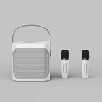Tragbarer Bluetooth Karaoke-Lautsprecher mit Rundumklang