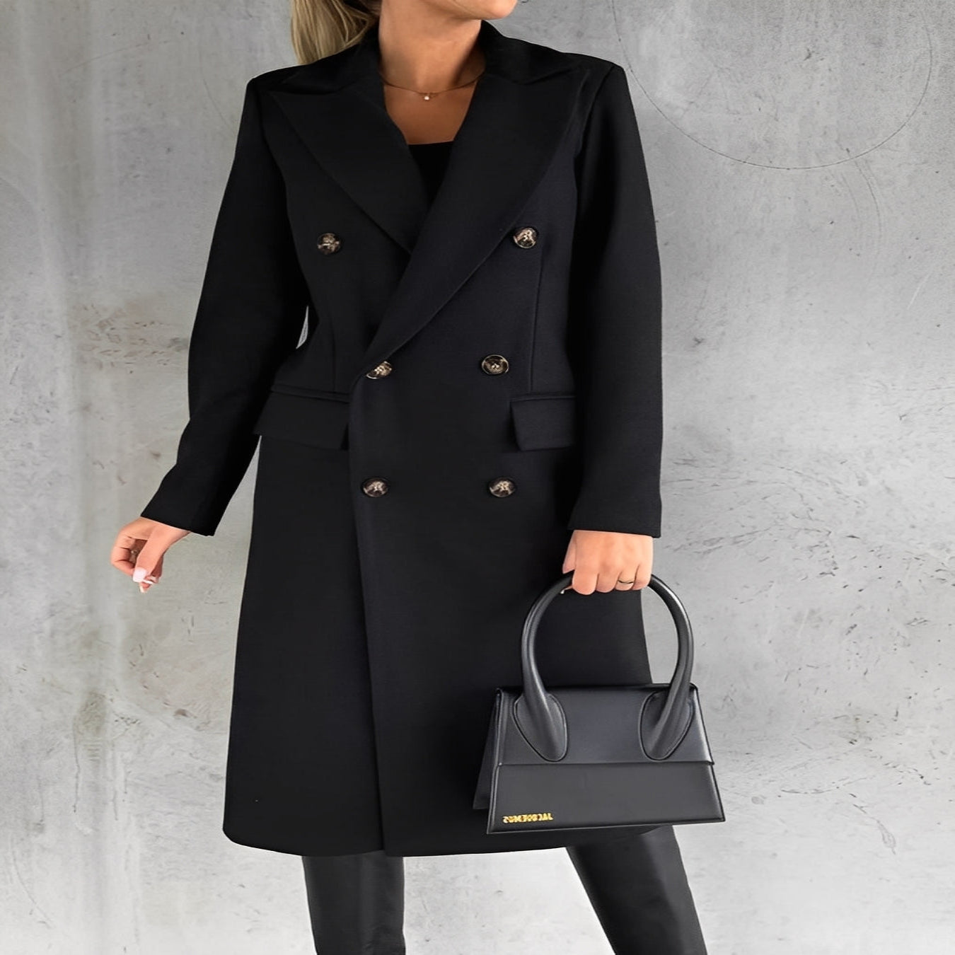 Eleganter Wintermantel mit Slim Fit für Damen