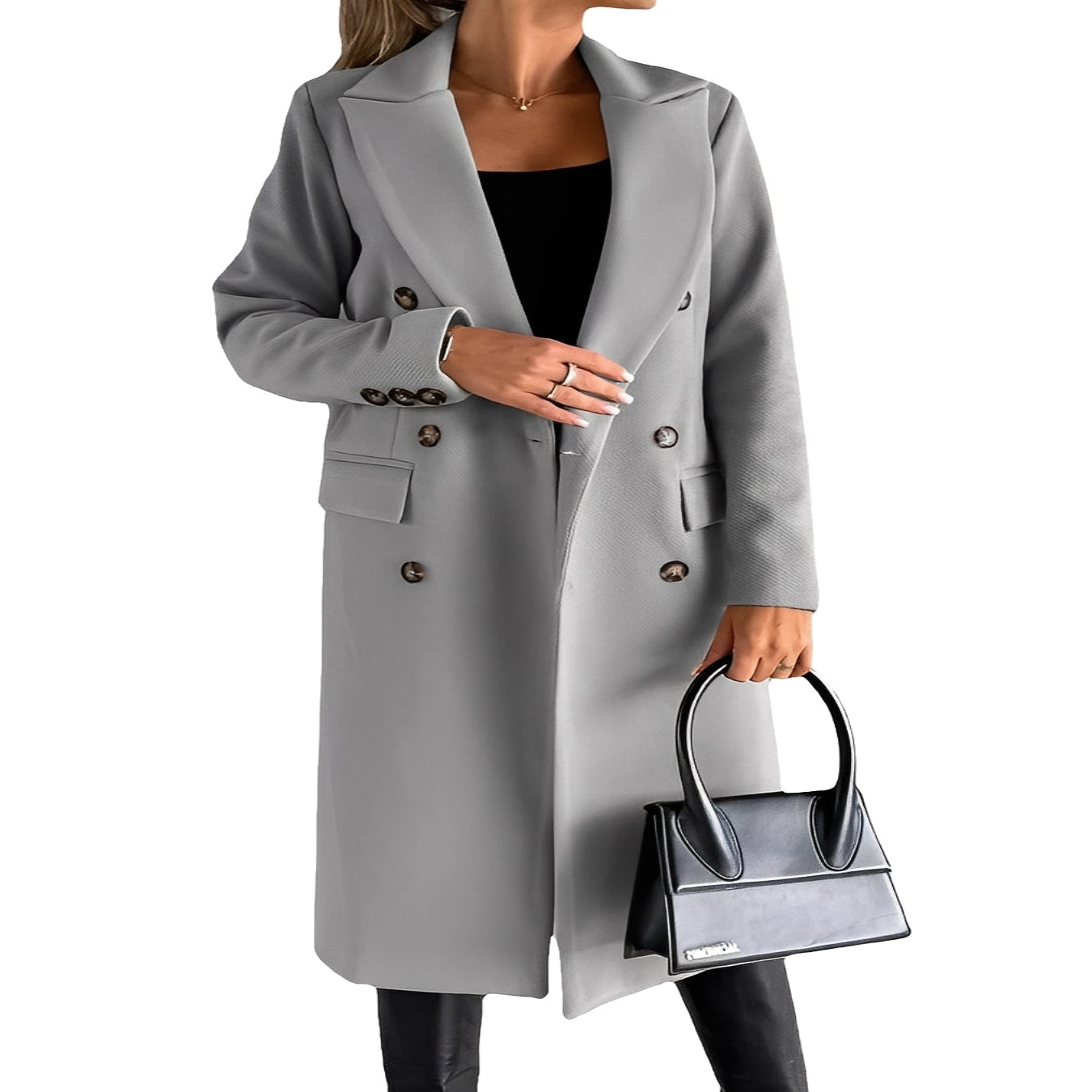 Eleganter Wintermantel mit Slim Fit für Damen