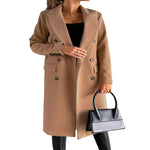 Eleganter Wintermantel mit Slim Fit für Damen