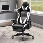 Ergonomischer Gaming-Stuhl mit 180-Grad-Neigung und Verstellbaren Armlehnen