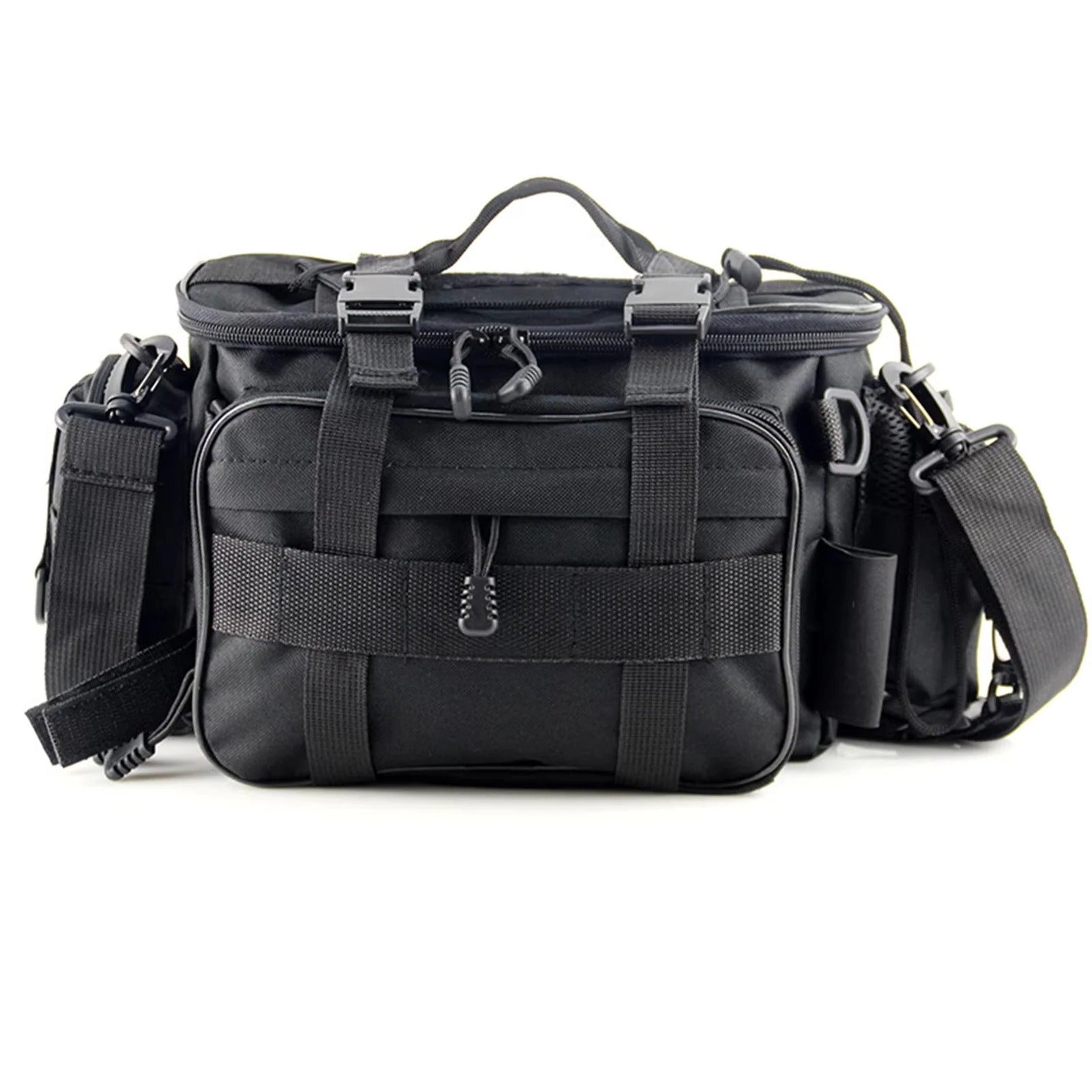 Praktische Angelausrüstungs-Tasche mit Fächern und Tragegurt