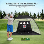 Golf Trainingsmatte mit Tee-Loch für drinnen und draußen