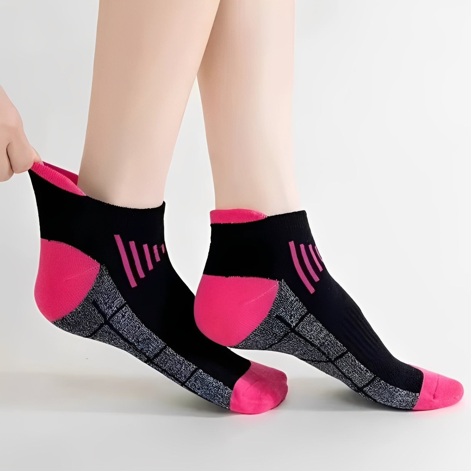 Atmungsaktive Sport-Socken im 6er-Set für trockene Füße