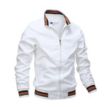 Leichte Herren Bomberjacke mit Modernem Schnitt